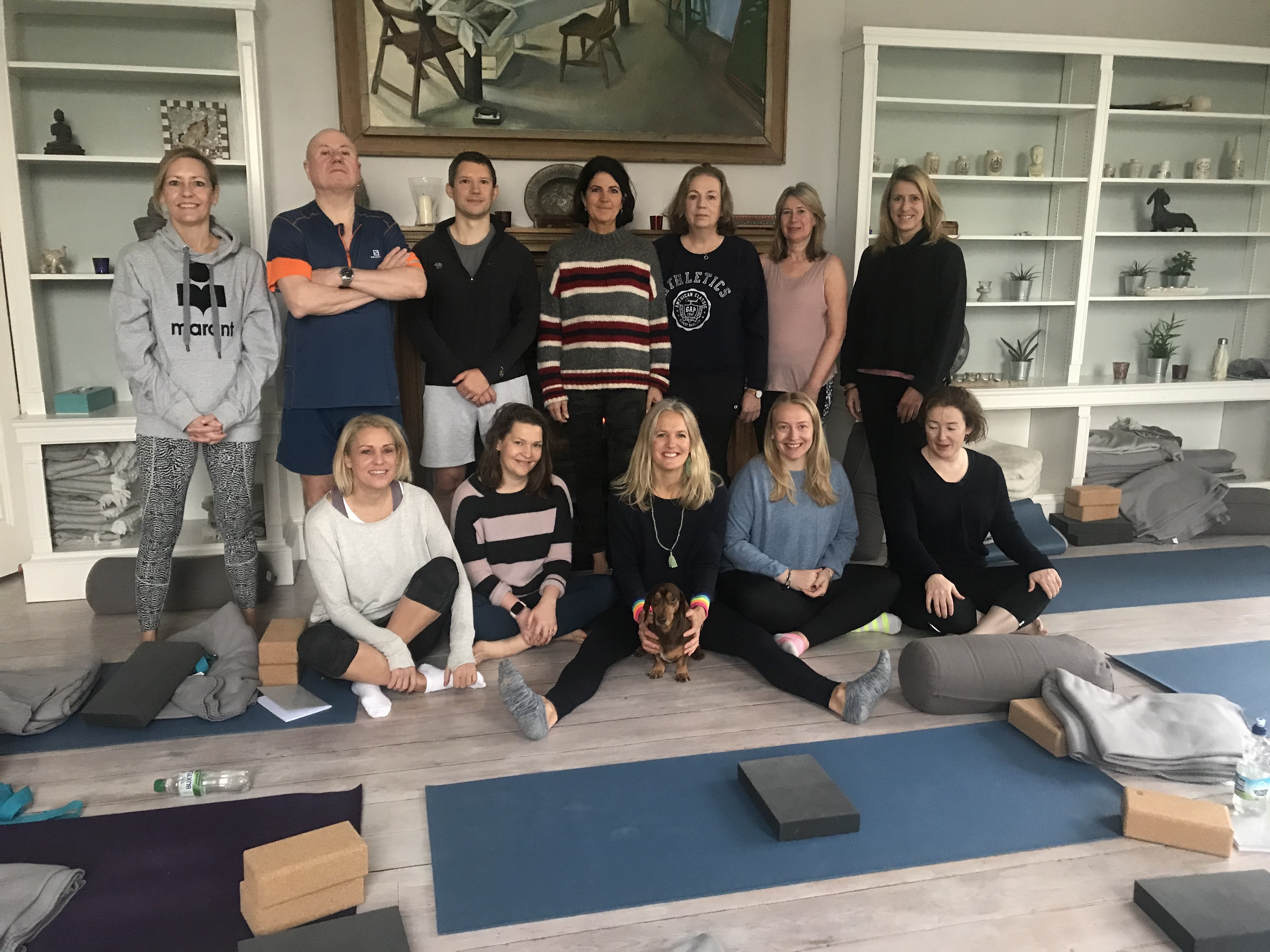 Vicky Fox Retreat Group at YogaSpace Yorkshire