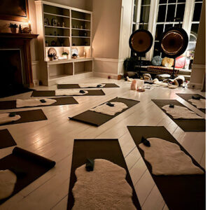 Yoga Sound Baths with Paiste gongs Chiron and Earth at Yogaspace Yorkshire