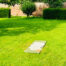 Relax at YogaSpace Yorkshire yoga in the walled garden on silent retreat day