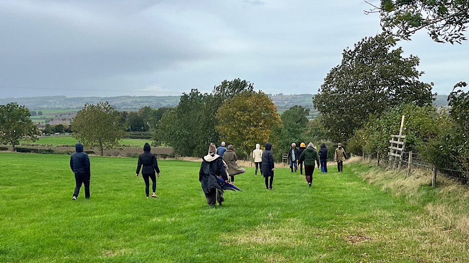 walking and yoga retreat @patrick Brompton hall and yogaspace yorkshire in May 2026