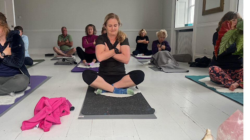 Silent Retreat Day in the studio at Yogaspace Yorkshire 22 November 2025